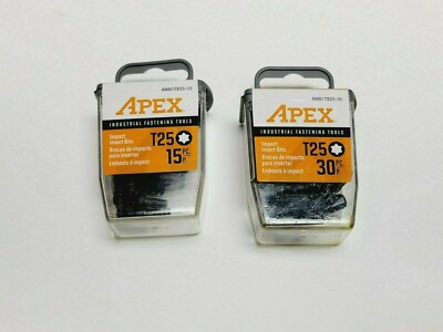 Apex Impact Torx Insert Bits T25