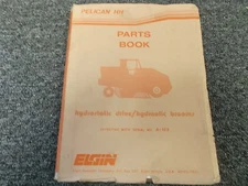 Elgin Pelican HH Street Hydrostatic Drive Sweeper Parts Catalog Manual
