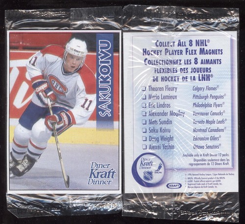 1996-97 KRAFT DINNER UPPER DECK JELL-O MAGNETS NHL HOCKEY SEE LIST - Bild 33 von 99