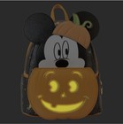 Mickey Mouse Halloween Pumpkin Light Up Mini Backpack — photo 2