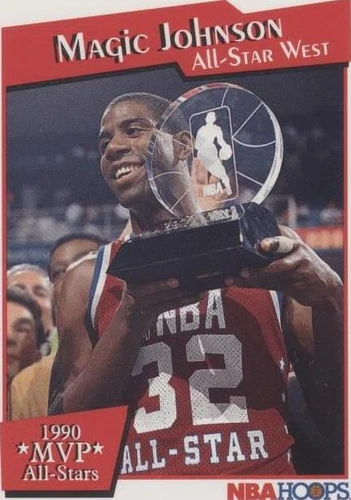 1991-92 NBA Hoops - Magic Johnson #XI