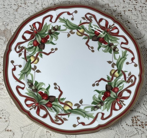 Tiffany & CO Holiday Chop Plate / Charger 12 1/8" - no center