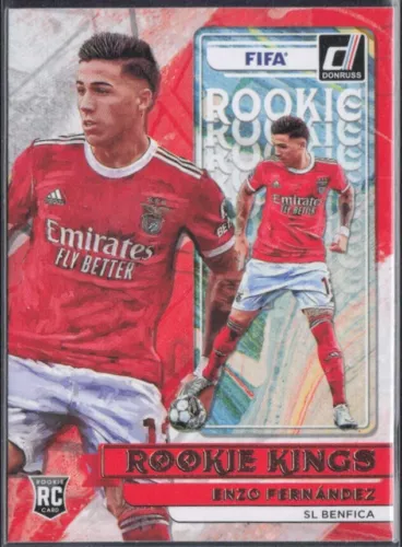 Enzo Fernandez 2022-23 Panini Donruss Soccer #6 Rookie Kings RC