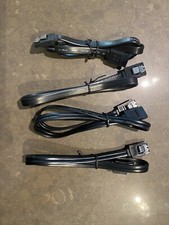 SATA Cable III 6Gbps Straight Cable with Locking Latch 18-Inch Blk Set of 4 H