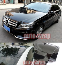 Entire Car Wrap - Hot Glossy Mirror Paint Vinyl Film Sticker Black 50ft X 5ft Ac