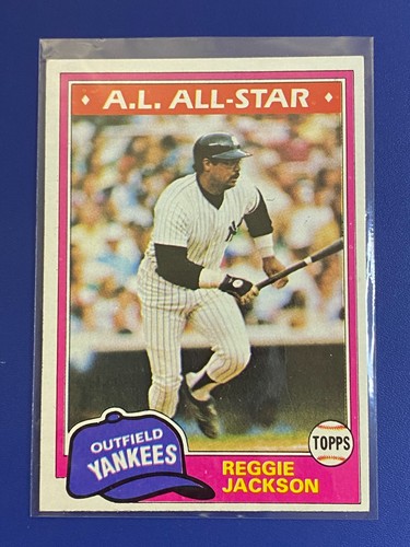 ⚾ 1981 Topps Baseball Base Card #400 Reggie JACKSON ⚾