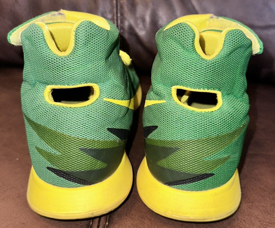 Nike Zoom Hyperrev Green/Yellow Basketball Shoes 630913-300  display picture 3