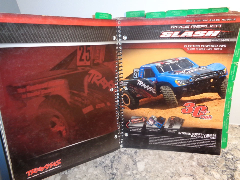 TRAXXAS DEALER CATALOG / SERVICE MANUAL 8TH EDITION ELECTRIC CARS - Image 2 of 3