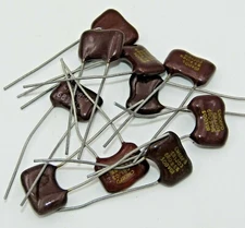 ( 10 PCS ) 680pf 500V 5% Mica Dipped Capacitor Cornell Dublier