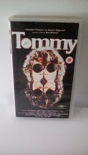 Vintage - Tommy - The movie by The Who - Rock Musical - VHS video cassette