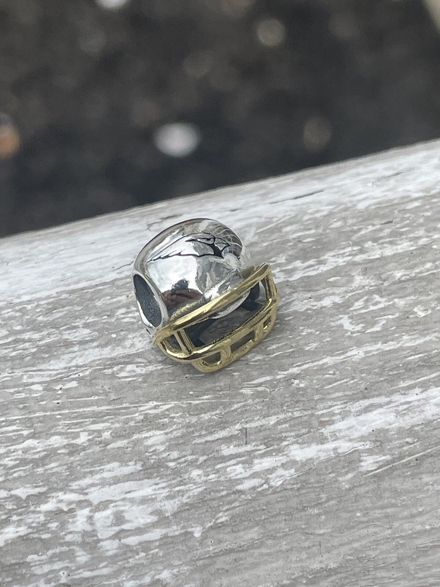Retired Pandora Arizona Cardinals NFL Football Helmet Charm Rare
