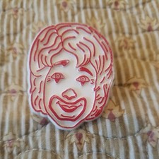 Vintage Ronald McDonald Promotional Ring McDonalds Plastic 1970s