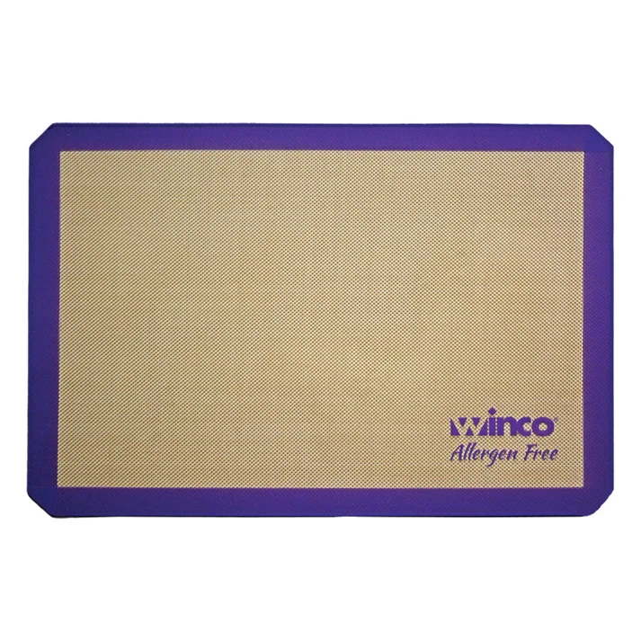 Kitchen Silicone Baking Mat Full Size Allergen Free Purple 16 3/8x24 1/2 Inch
