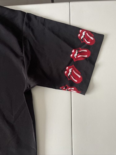 Vintage 2004 Rolling Stones S/S Shirt by Dragonfly Size M Band Logo Buttons USA - Picture 11 of 20
