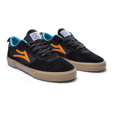 LAKAI ラカイ CAMBRIDGE MIDCREAM/NAVY US8 Lakai x Poler Skateboard Shoes Cambridge Black/Multi Suede