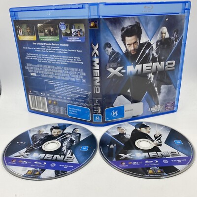 X-Men 2  (Blu-Ray, 2002) 2 Disc Set