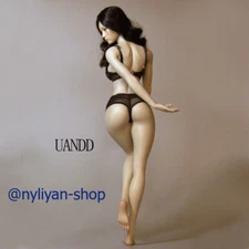 UANDD 1/6 No Finger Bone Seamless Thin Waist Body 12" Female Figure Fit OB Head
