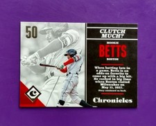 2017 Panini Chronicles #86 Mookie Betts Red Sox