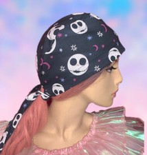 Jack Skellington Surgical Cap Nightmare Before Christmas Scrub Cap Nurse Hat