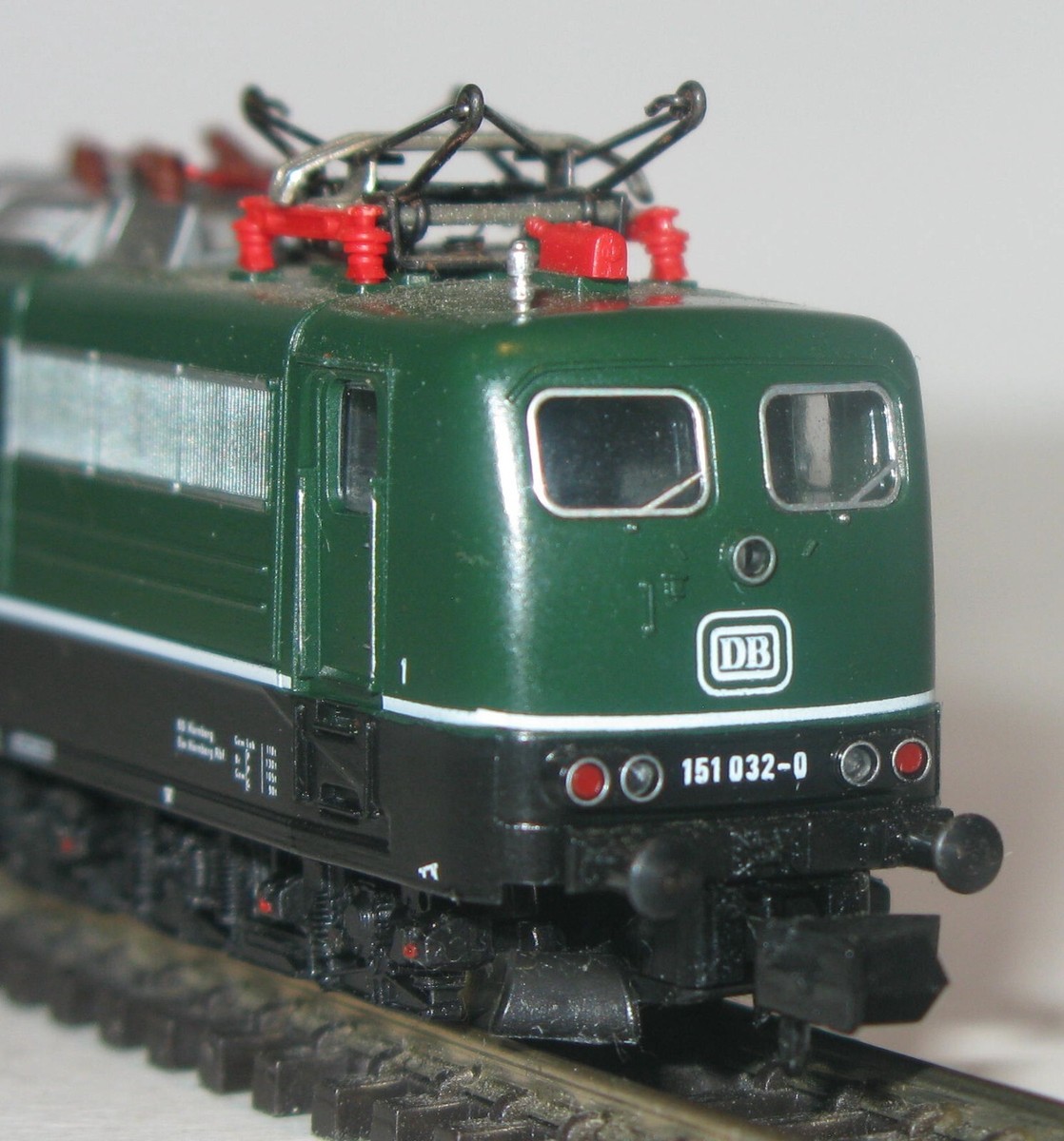 Fleischmann N 7380 DB Green Class BR 151 032-0 Electric Loco