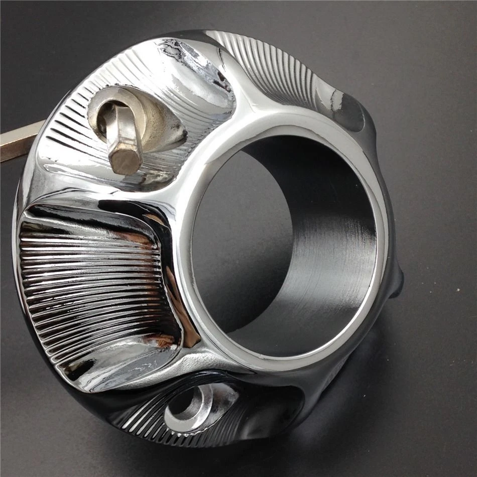 Salida de silenciador de punta de escape pulida para Kawasaki KLX 125 / KLX 125L 2003-2006 Foto 3 de 4