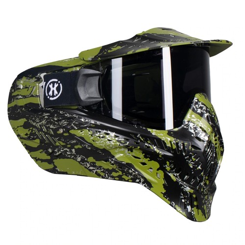HK Army HSTL Goggle - Thermal Lens - Facture Black / Olive - Paintball - Picture 4 of 5