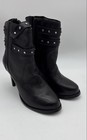 Harley-Davidson Women's Black Stiletto Heel Zipper Ankle Biker Boots No Size
