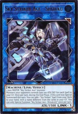 Sky Striker Ace - Shizuku - OP09-EN003 - Ultimate Rare - Unlimited x1 - Lightly 