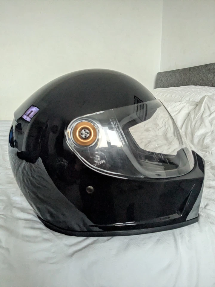 Biltwell Lane Splitter Motorcycle Helmet Small - Image 2 of 4