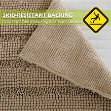 Bath Tub Mat Indoor Pet Mat, Brown, 24" W X 60" L Pack of 1 