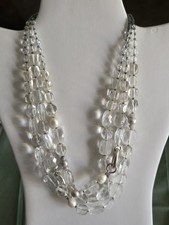 Silpada White Heat 925 Sterling Silver Quartz Pearl Necklace N1789