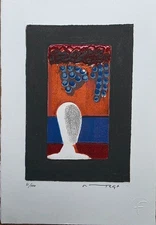 José ORTEGA, Incisione  cm. 23,3x16 (p. inc cm. 16,3x11) anno 1984 es. 31/100