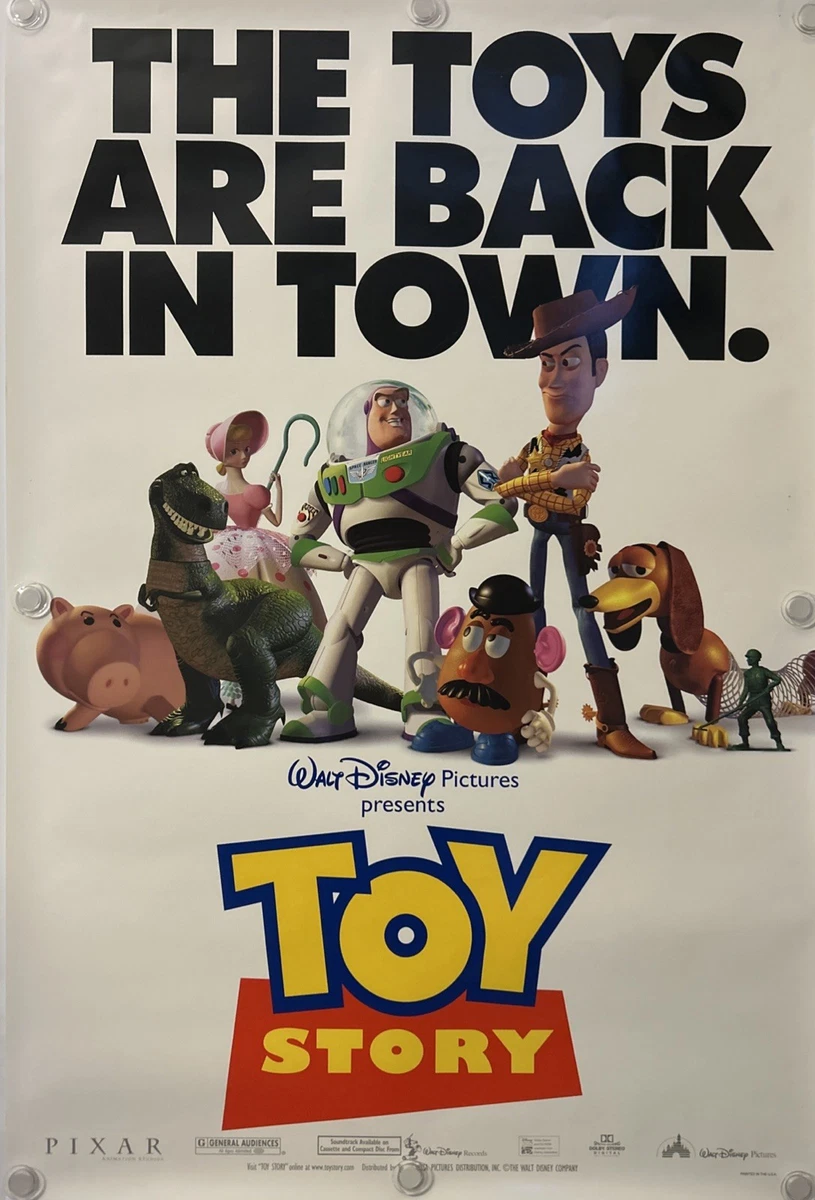 *非売品*ディズニー ピクサー トイストーリー オリジナル映画ポスター 1枚のみ】トイストーリー フランス版ポスター ディズニー、ピクサー