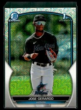 Jose Gerardo 2023 Bowman Chrome #BCP-195 Prospects Mojo Refractor