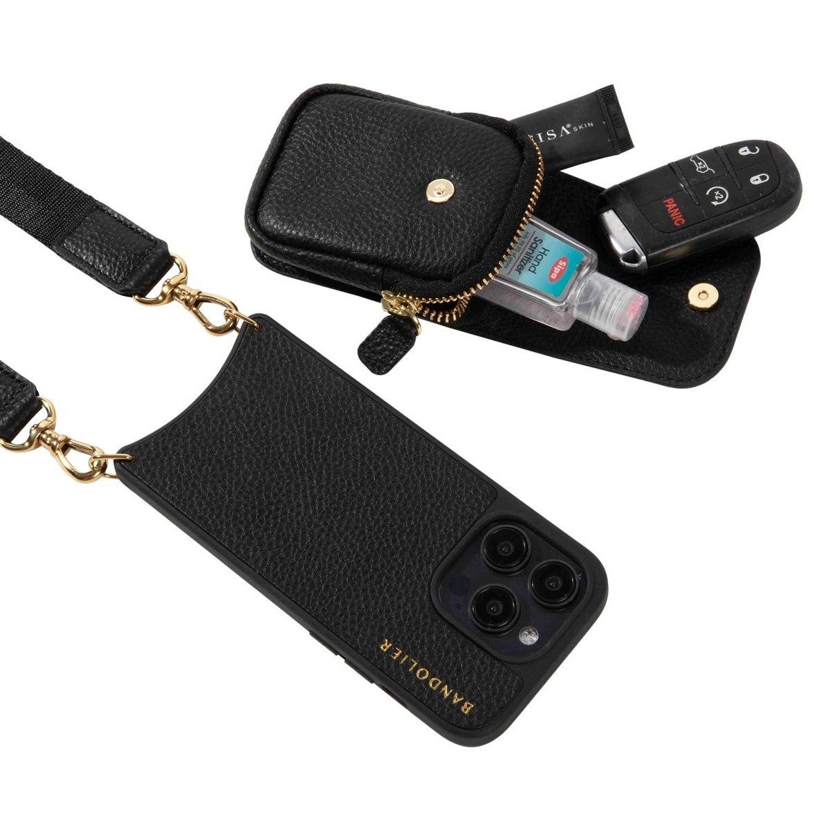 BANDOLIER ★ iPhone16ProMax BANDOLIER iphone16 Pro Max Smartphone Shoulder Case 10EMM