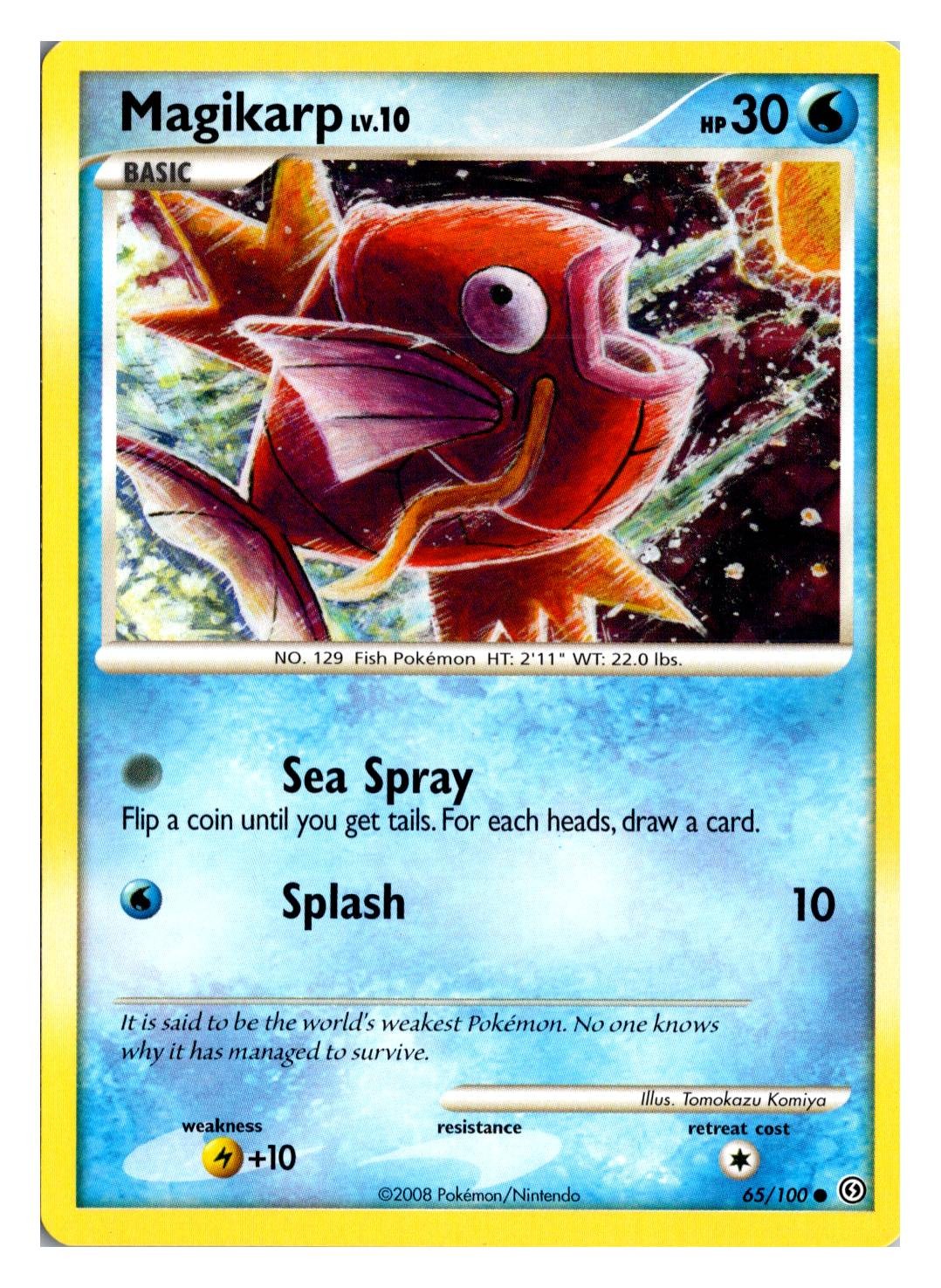 Magikarp 65/100 C Stormfront LP