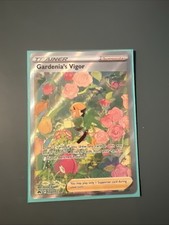 Pokemon Gardenia's Vigorous Full Art Crown Zenith GG61/GG70 Near Mint