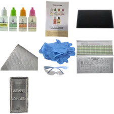 Gold Testing Kit 10k 14k 18k 22k Stone Ring Coin Bar Bullion Jewelry Acid Tester