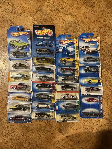 Konvolut 28 verschiedene 1997-2007 Vintage - neue Hot Wheels Autos