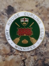 Fort Rouge Curling Club Winnipeg Curling Pin 