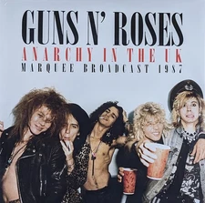 Guns N' Roses - Anarchy In The UK 1987 -  Black 2xLP Vinyl