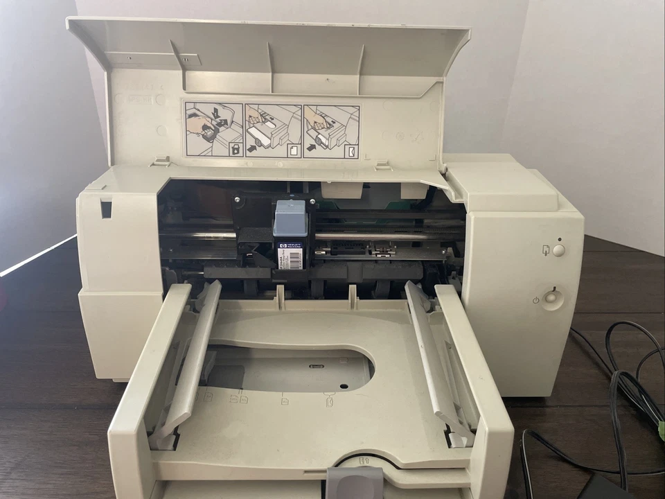 HP HEWLETT PACKARD DESKJET 600C PRINTER. SOLD AS IS - FOR PARTS ONLY. - Image 3 of 3