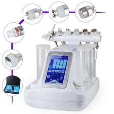 6IN1 Hydrogen Water Facial Skin Peeling Hydro Deep Cleansing Spa Beauty Machine