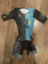 Castelli Trisuit Skinsuit Team Infinit Mens size medium skinsuit