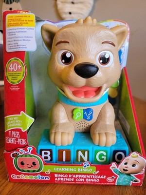 Just Play Cocomelon Count And Learn Bingo, 11-pieces, 40+ Learning Phrases-New