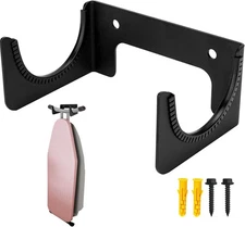Ironing Board Hanger Wall Mount, Iron Board Hook, Ironing Board Holder Organizer