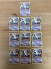 LOT OF 10 MEW POKEMON 2000 LEAGUE BLACK STAR PROMO CARDS #8 Unplayed WOTC Vintag