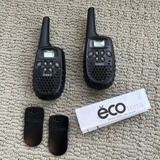 2 Units, Uniden GMR1635, 2 Two-Way Radio 22 Channel Walkie Talkies TESTED