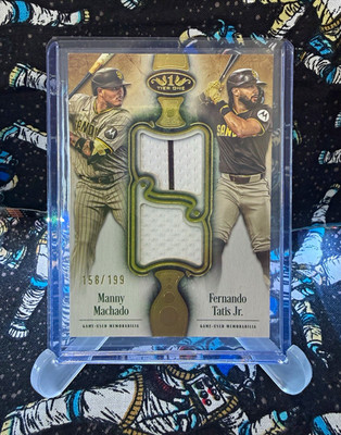 2026 Topps Tier One Dual Player Relic Machado Tatis Jr /199