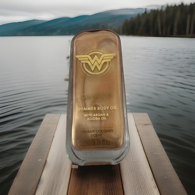 CATRICE SHIMMER BODY OIL WITH ARGAN & Jojoba Oil 100ml.  LIMITED EDITION